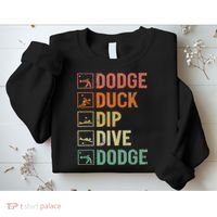 Duck Dip Dive Dodge Gaga Ball Kit Dodgeball Game Sweatshirt thumb 2