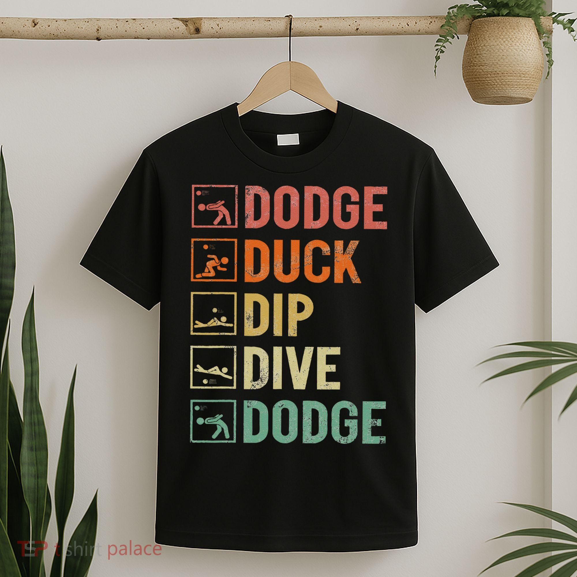 Duck Dip Dive Dodge Gaga Ball Kit Dodgeball Game T-Shirt