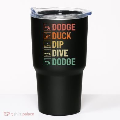 Duck Dip Dive Dodge Gaga Ball Kit Dodgeball Game Tumbler