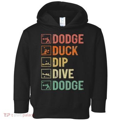 Duck Dip Dive Dodge Gaga Ball Kit Dodgeball Game Toddler Hoodie