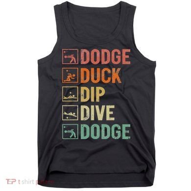 Duck Dip Dive Dodge Gaga Ball Kit Dodgeball Game Tank Top