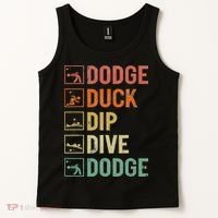 Duck Dip Dive Dodge Gaga Ball Kit Dodgeball Game Tank Top thumb 2