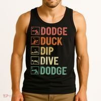 Duck Dip Dive Dodge Gaga Ball Kit Dodgeball Game Tank Top thumb 3