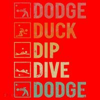 Duck Dip Dive Dodge Gaga Ball Kit Dodgeball Game Santa Hat thumb 1