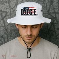 D.O.G.E Doge Department Of Government Efficiency Bucket Hat thumb 2