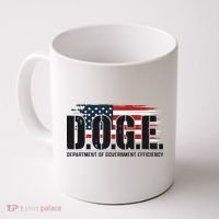 D.O.G.E Doge Department Of Government Efficiency Coffee Mug thumb 0