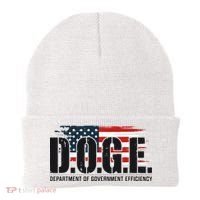 D.O.G.E Doge Department Of Government Efficiency Beanie thumb 0