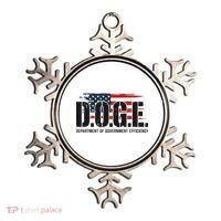 D.O.G.E Doge Department Of Government Efficiency Ornament thumb 0