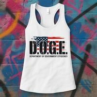D.O.G.E Doge Department Of Government Efficiency Women's Tank Top thumb 3