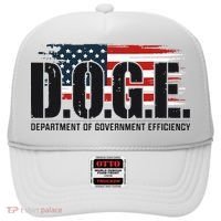 D.O.G.E Doge Department Of Government Efficiency Hat thumb 0