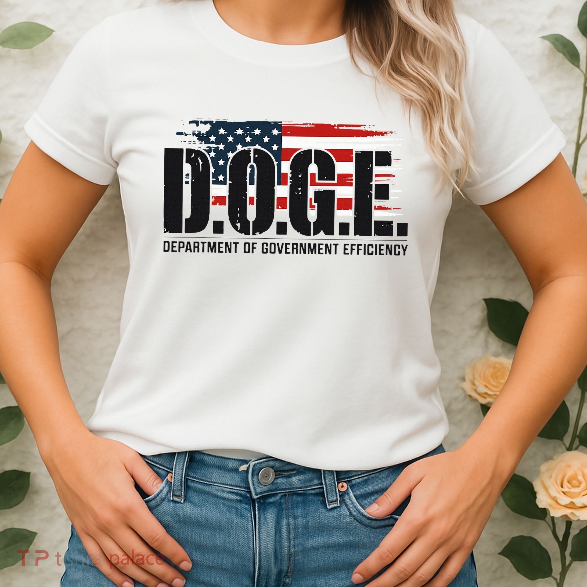 D.O.G.E Doge Department Of Government Efficiency Women's T-Shirt