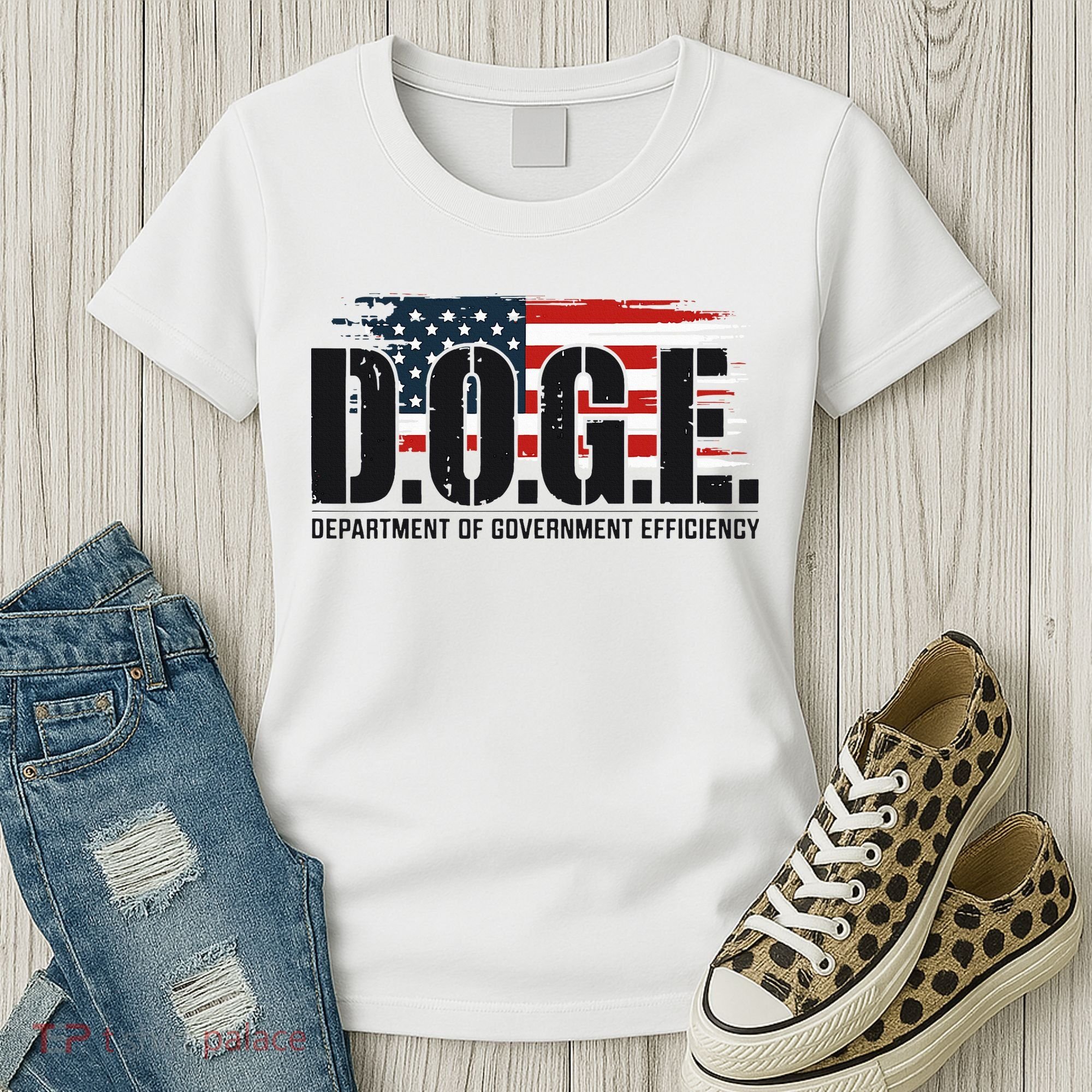 D.O.G.E Doge Department Of Government Efficiency Women's T-Shirt