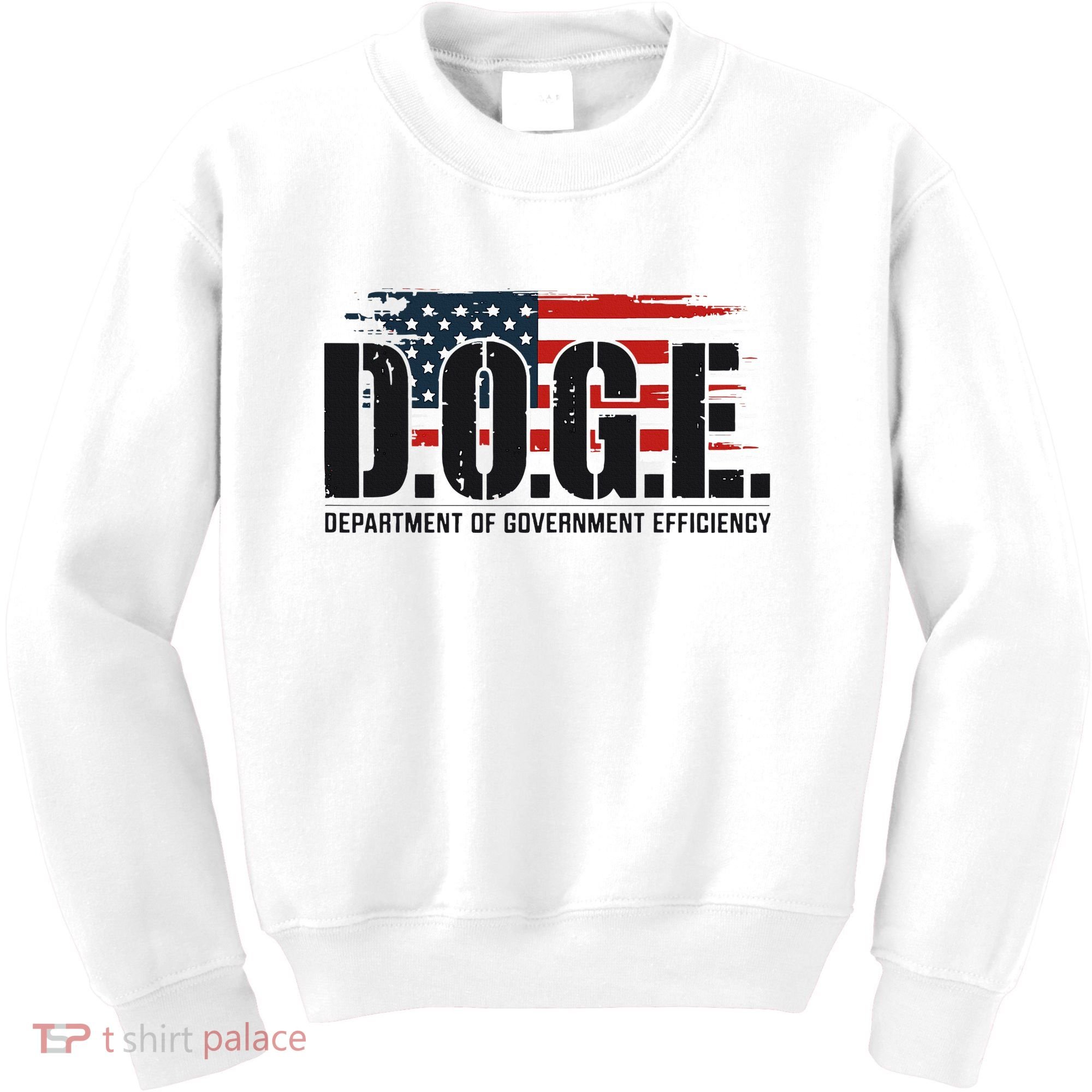 D.O.G.E Doge Department Of Government Efficiency Kids Sweatshirt