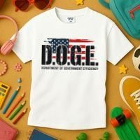 D.O.G.E Doge Department Of Government Efficiency Kids T-Shirt thumb 3