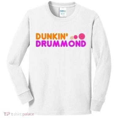 Dunkin Drummond Kids Long Sleeve Shirt