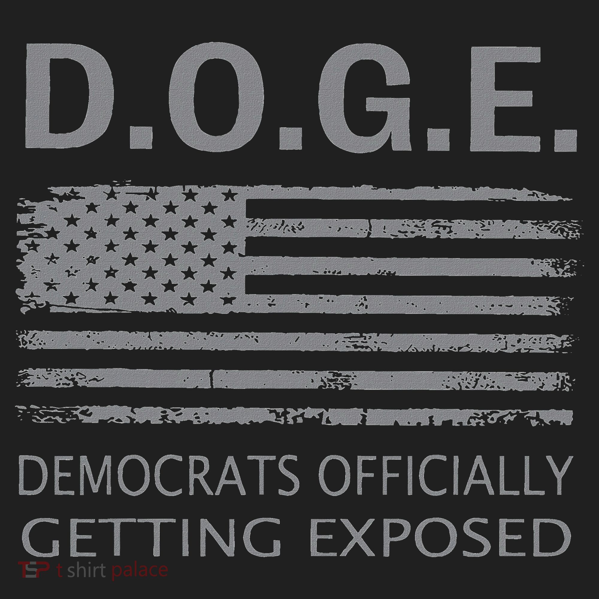 D.O.G.E Doge Democrats Getting Exposed Women's Sweatshirt