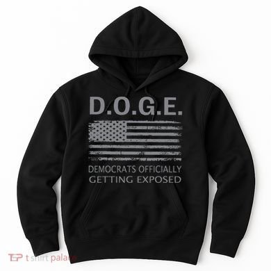 D.O.G.E Doge Democrats Getting Exposed Hoodie