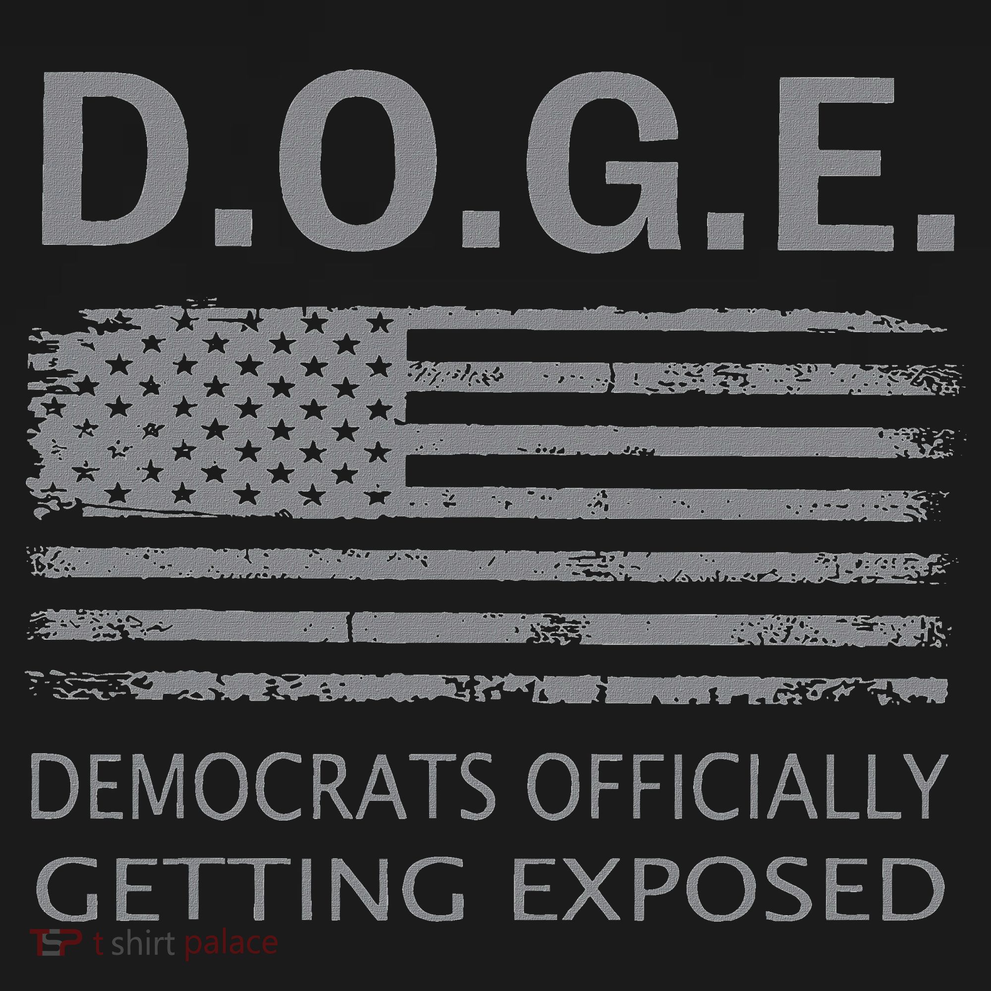 D.O.G.E Doge Democrats Getting Exposed Long Sleeve Shirt