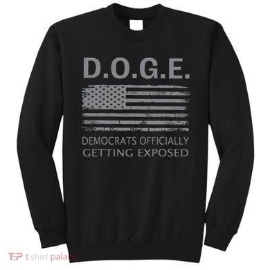 D.O.G.E Doge Democrats Getting Exposed Sweatshirt