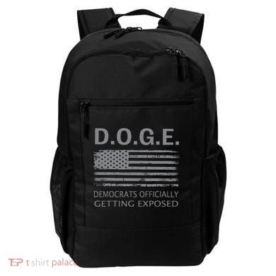 D.O.G.E Doge Democrats Getting Exposed Backpack