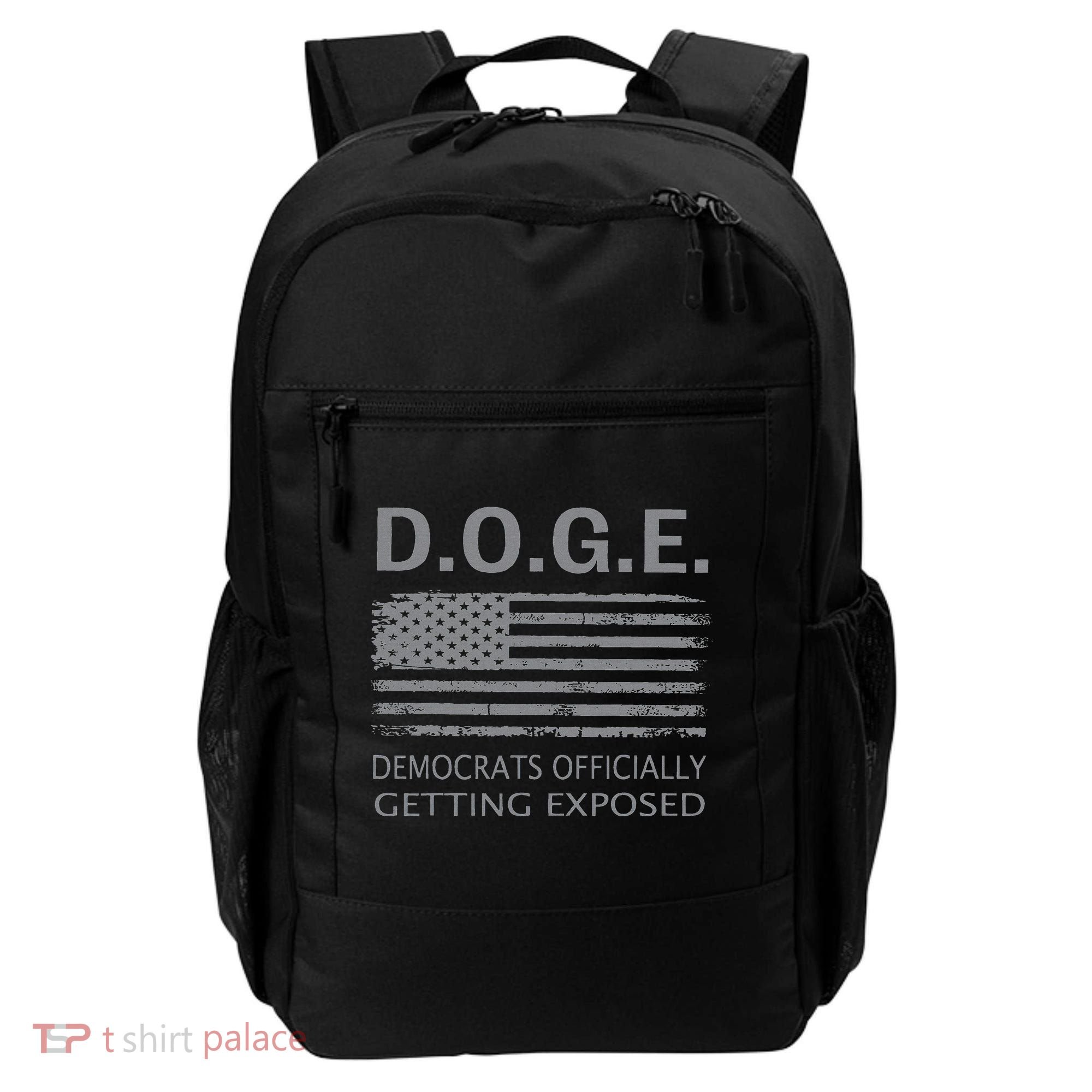 D.O.G.E Doge Democrats Getting Exposed Backpack