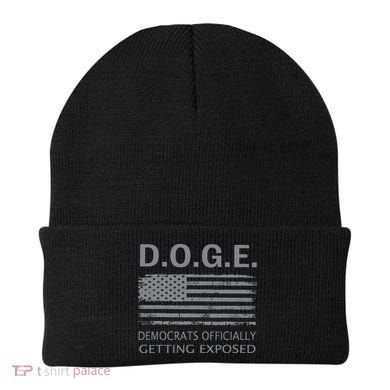 D.O.G.E Doge Democrats Getting Exposed Beanie