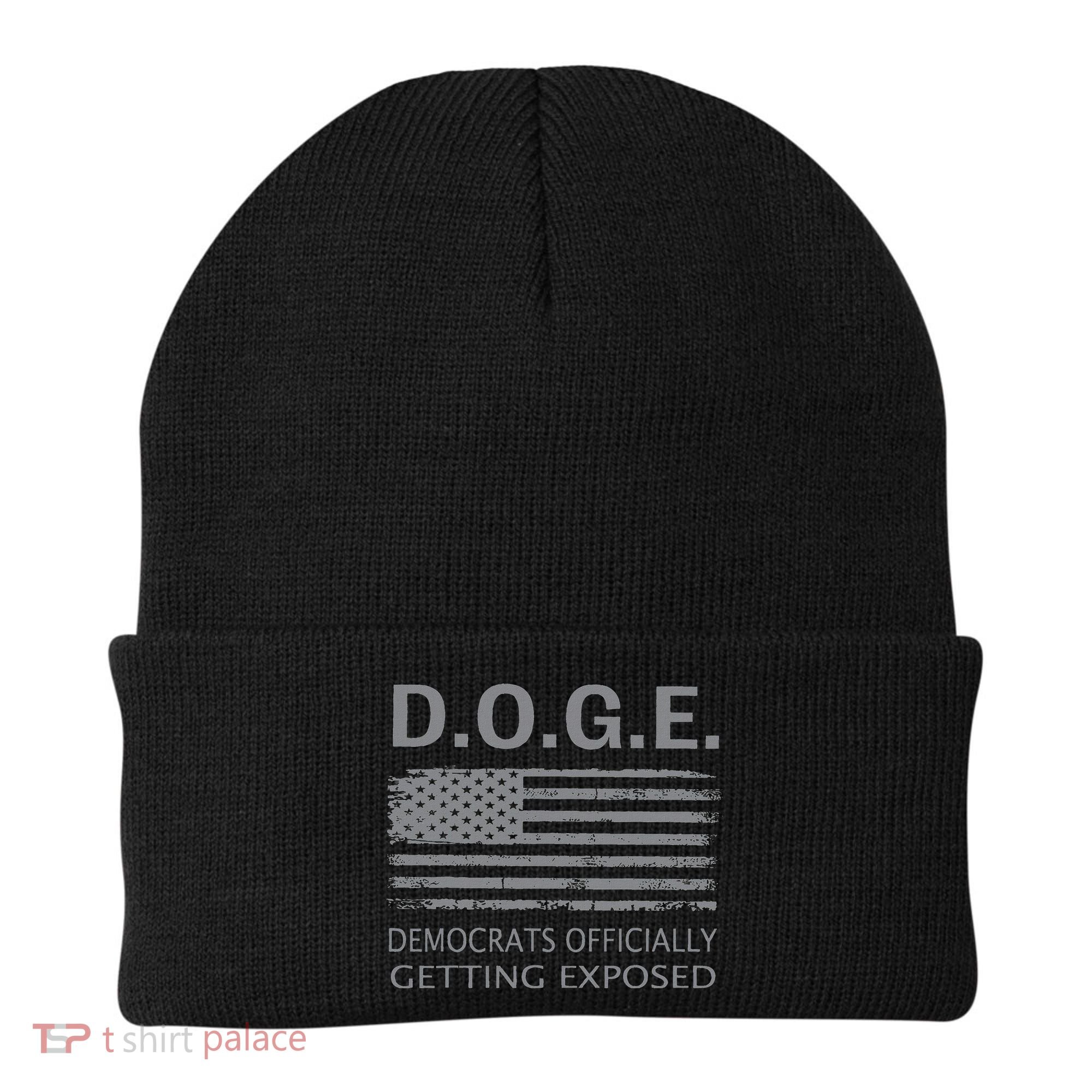 D.O.G.E Doge Democrats Getting Exposed Beanie