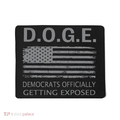 D.O.G.E Doge Democrats Getting Exposed Mousepad