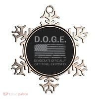 D.O.G.E Doge Democrats Getting Exposed Ornament thumb 0