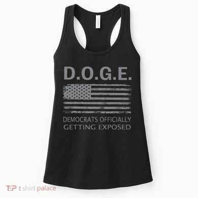 D.O.G.E Doge Democrats Getting Exposed Women's Tank Top