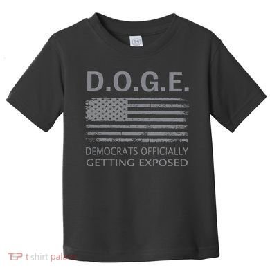 D.O.G.E Doge Democrats Getting Exposed Toddler T-Shirt