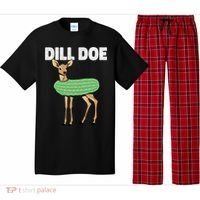 Dill Doe Deer Redneck Pickle Animal Hunter Lover Pickles Great Gift Pajama Set thumb 0