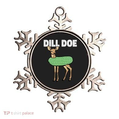 Dill Doe Deer Redneck Pickle Animal Hunter Lover Pickles Great Gift Ornament