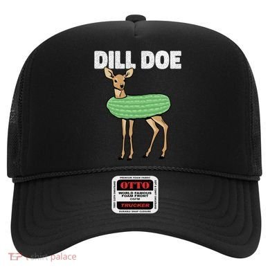 Dill Doe Deer Redneck Pickle Animal Hunter Lover Pickles Great Gift Hat