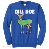 Dill Doe Deer Redneck Pickle Animal Hunter Lover Pickles Great Gift Sweatshirt thumb 0