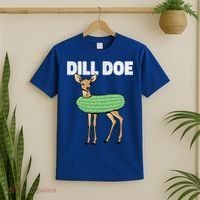 Dill Doe Deer Redneck Pickle Animal Hunter Lover Pickles Great Gift T-Shirt thumb 2