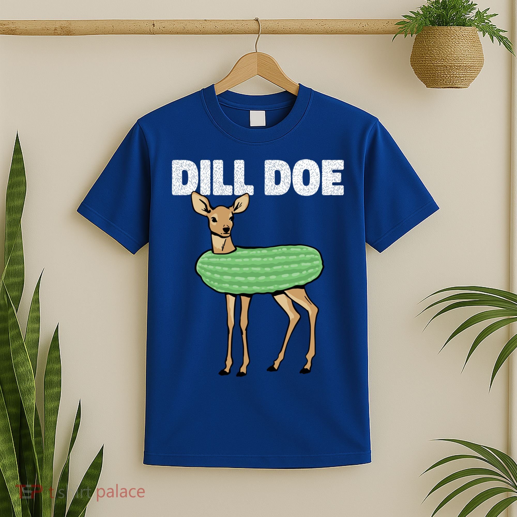 Dill Doe Deer Redneck Pickle Animal Hunter Lover Pickles Great Gift T-Shirt