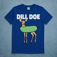 Dill Doe Deer Redneck Pickle Animal Hunter Lover Pickles Great Gift T-Shirt thumb 5