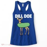 Dill Doe Deer Redneck Pickle Animal Hunter Lover Pickles Great Gift Women's Tank Top thumb 0