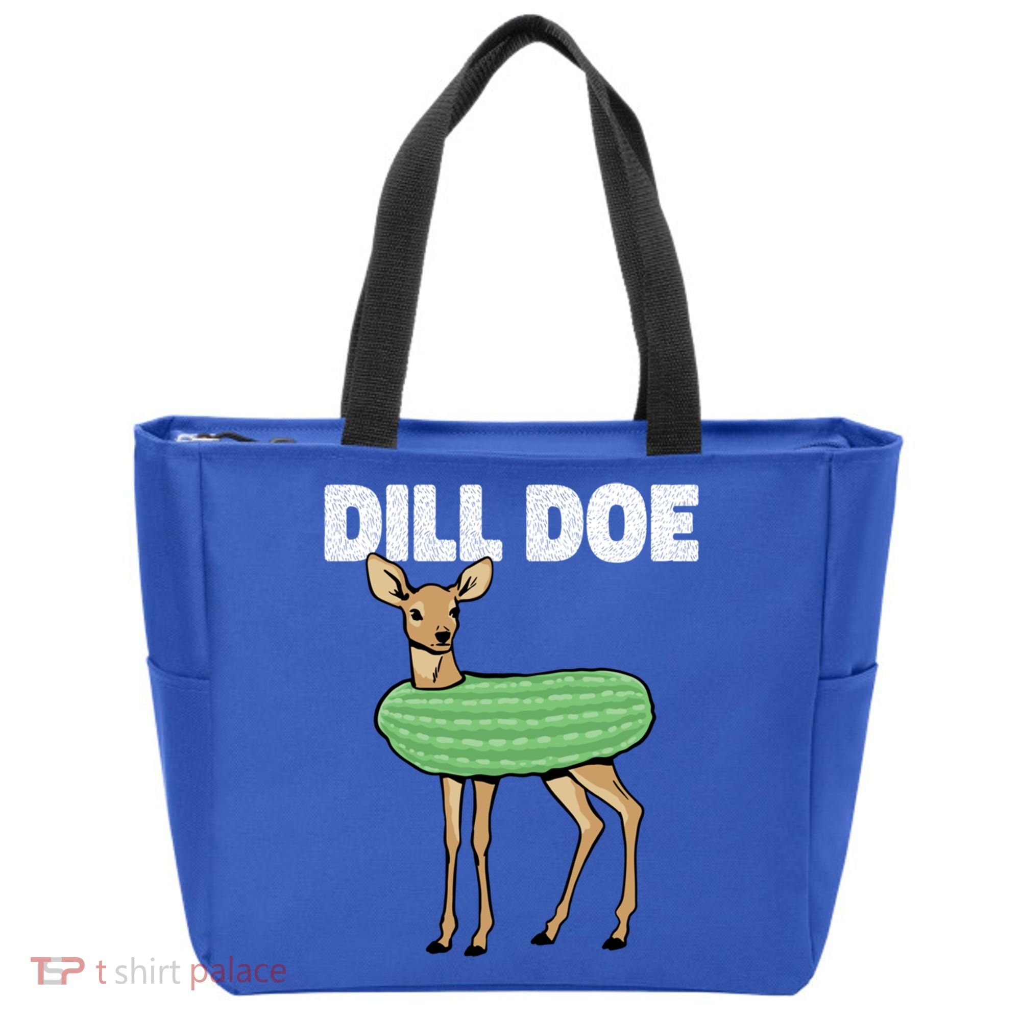 Dill Doe Deer Redneck Pickle Animal Hunter Lover Pickles Great Gift Tote Bag