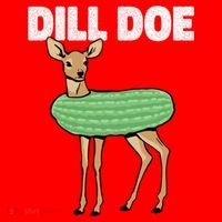 Dill Doe Deer Redneck Pickle Animal Hunter Lover Pickles Great Gift Santa Hat thumb 1