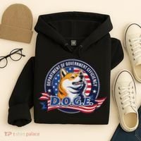 Doge D.O.G.E. Department Of Government Efficiency Hoodie thumb 4