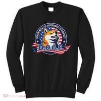 Doge D.O.G.E. Department Of Government Efficiency Sweatshirt thumb 0