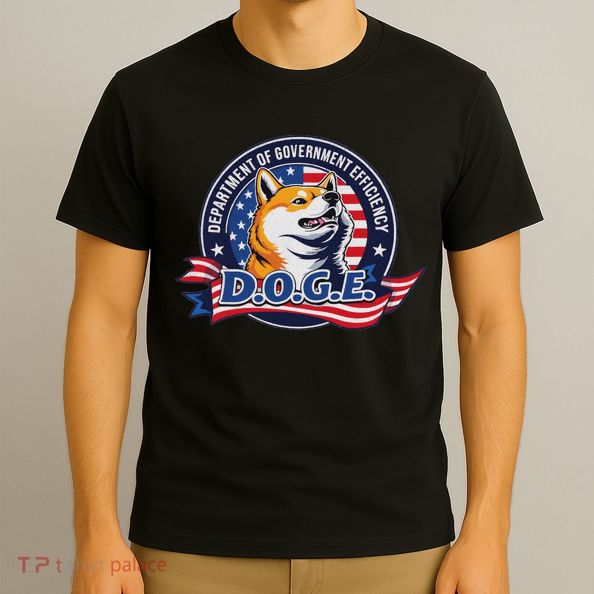 Doge D.O.G.E. Department Of Government Efficiency T-Shirt