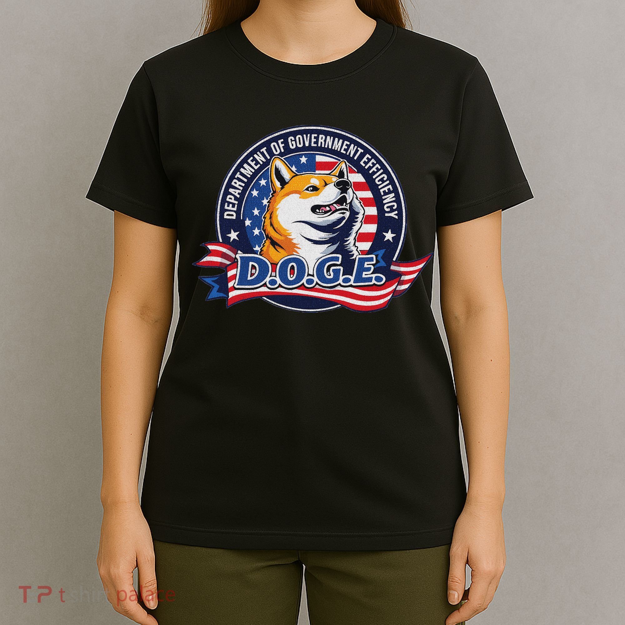 Doge D.O.G.E. Department Of Government Efficiency T-Shirt