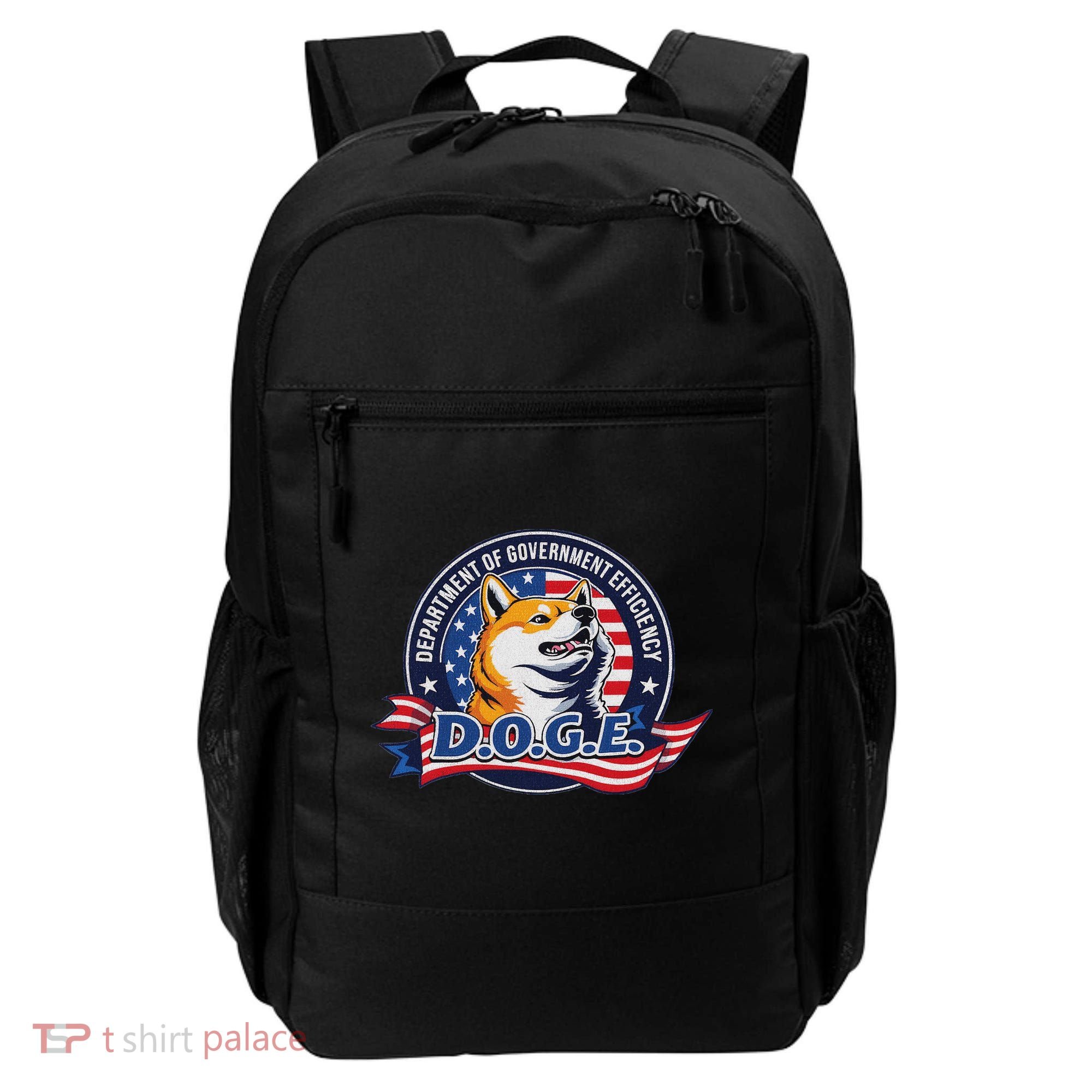 Doge D.O.G.E. Department Of Government Efficiency Backpack