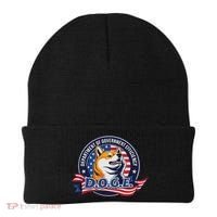 Doge D.O.G.E. Department Of Government Efficiency Beanie thumb 0