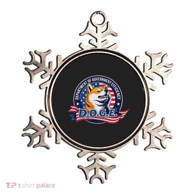 Doge D.O.G.E. Department Of Government Efficiency Ornament