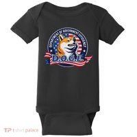 Doge D.O.G.E. Department Of Government Efficiency Baby Bodysuit thumb 0