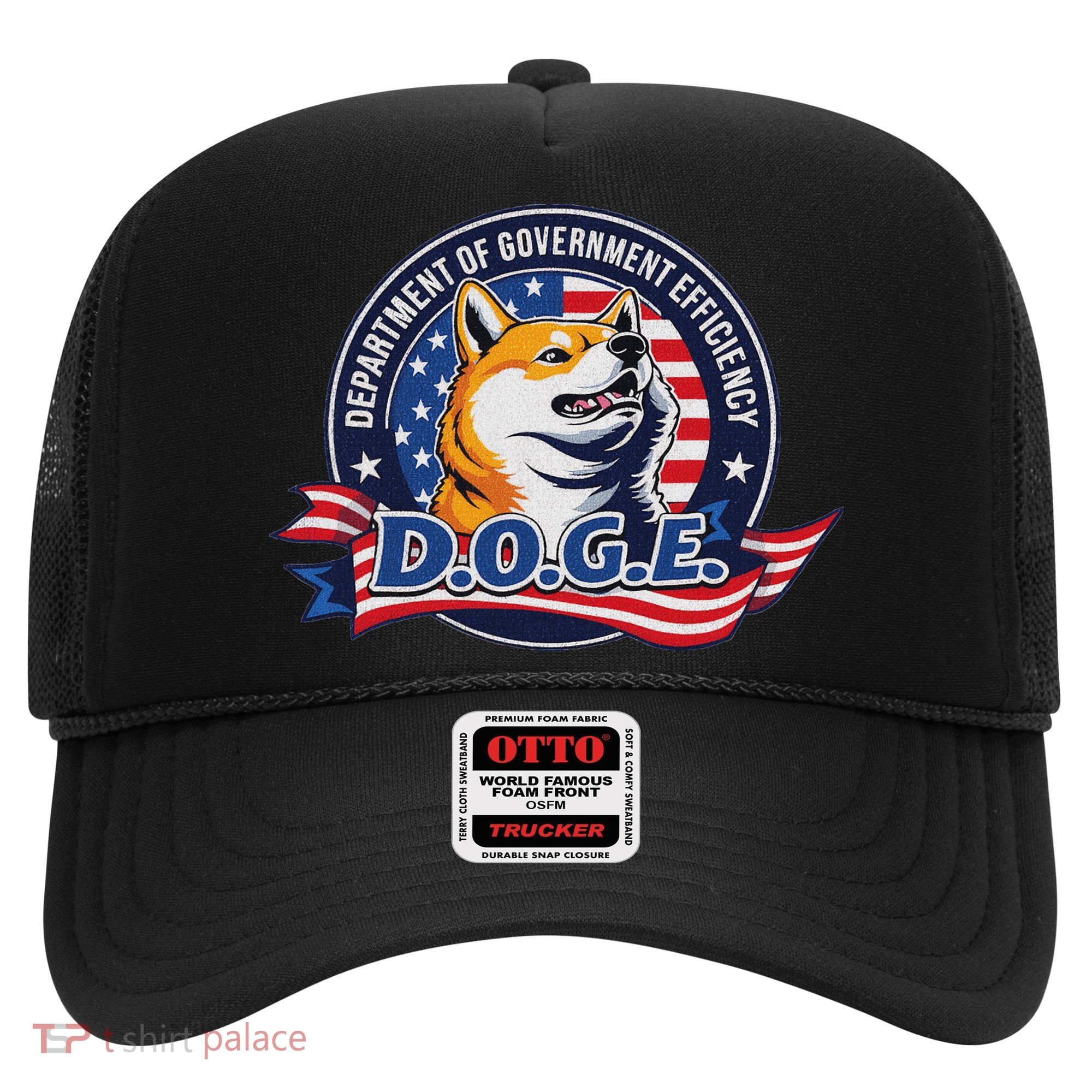 Doge D.O.G.E. Department Of Government Efficiency Hat